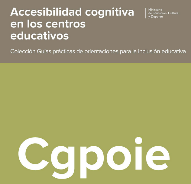 Accesibilidad cognitiva en centros educativos